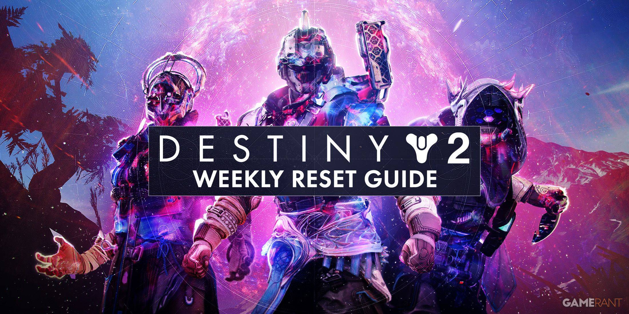 Cotygodniowe Reset przynosi świeże zapoczątkowe się, wyzwania i nagrody Destiny 2