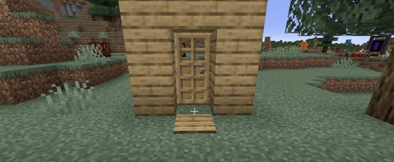 Porta automática no Minecraft