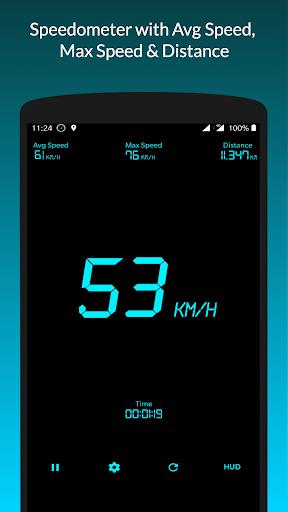 Speedometer GPS HUD Captura de tela 0