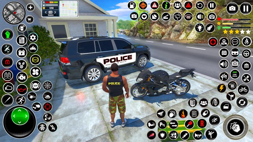 Police Game Transport Truck應用截圖第1張