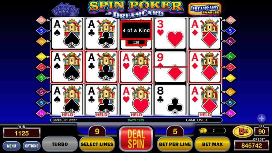 Spin Poker™ Casino Video Slots ภาพหน้าจอ 2