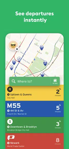 Transit • Subway & Bus Times Screenshot 0