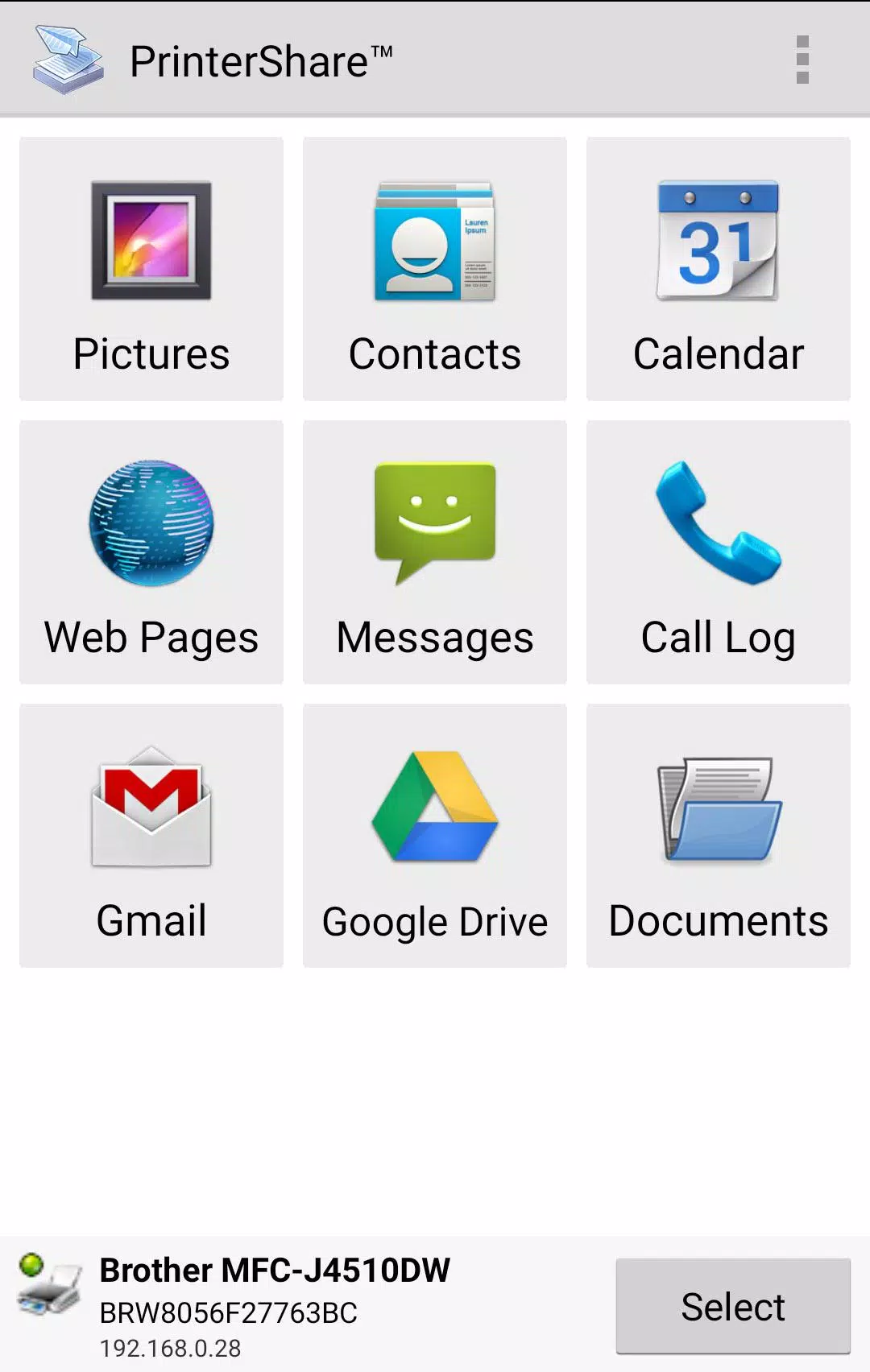 PrinterShare ภาพหน้าจอ 0
