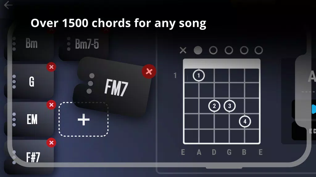 Schermata Real Guitar: acoustic electric 3