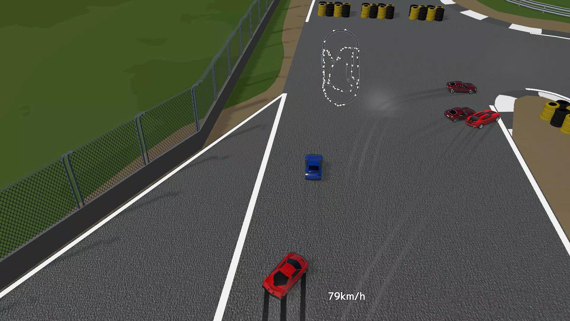 Side by Side Racing Turbo Zrzut ekranu 0