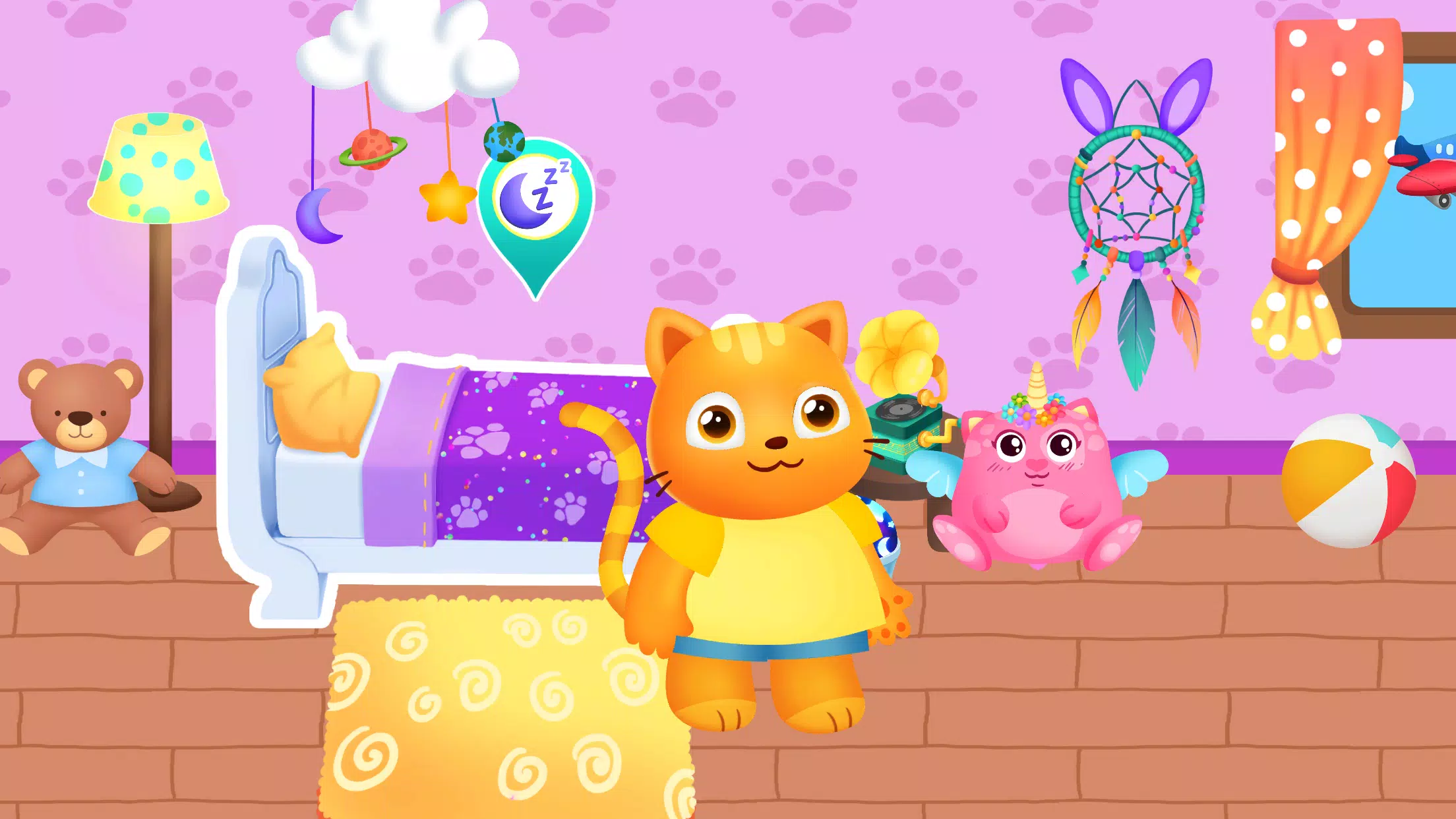 Baby virtual pet care Captura de tela 3