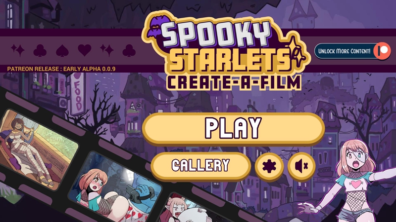 Spooky Starlets: Movie Maker スクリーンショット 2