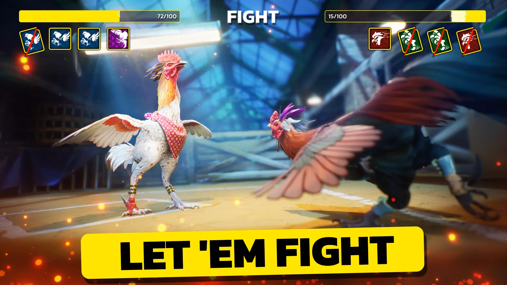 Rooster Fights Captura de tela 0