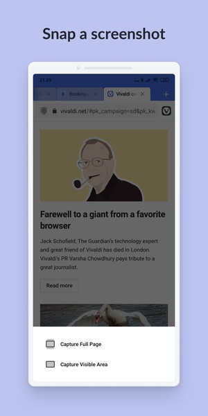 Vivaldi Snapshot Screenshot 1