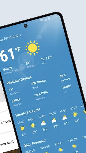 Local Weather & News - Radar Captura de tela 1