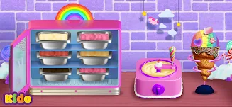 Ice Cream Making Game For Kids Capture d'écran 2