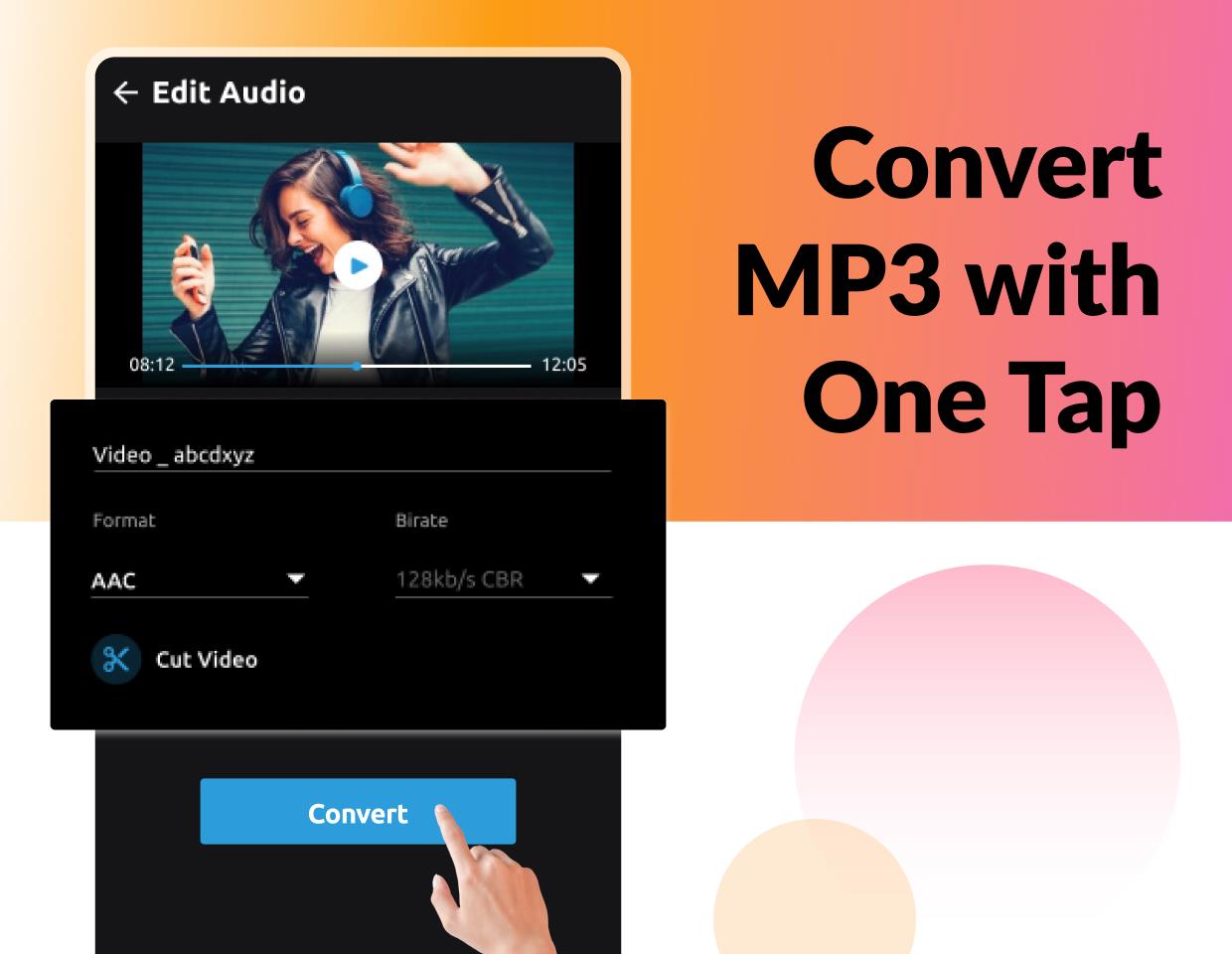 MP3 Converter: Video Converter Скриншот 1