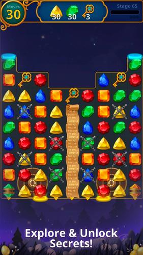 Jewels Magic: Mystery Match3應用截圖第2張