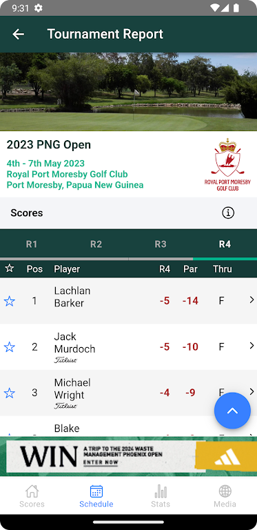 PGA Tour of Australasia স্ক্রিনশট 3