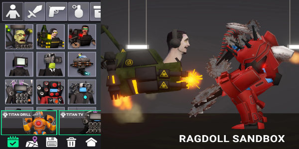 Last Play: ragdoll sandbox スクリーンショット 1