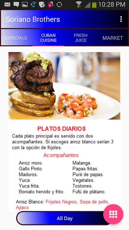 Schermata Soriano Brothers Cuban Cuisine 2