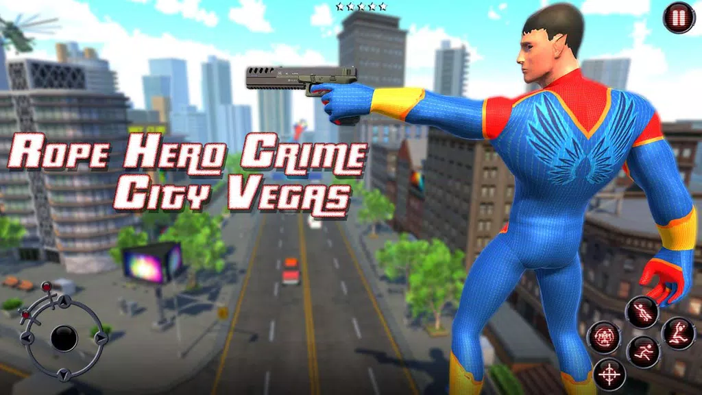 Rope Amazing Hero Crime City S 스크린샷 1