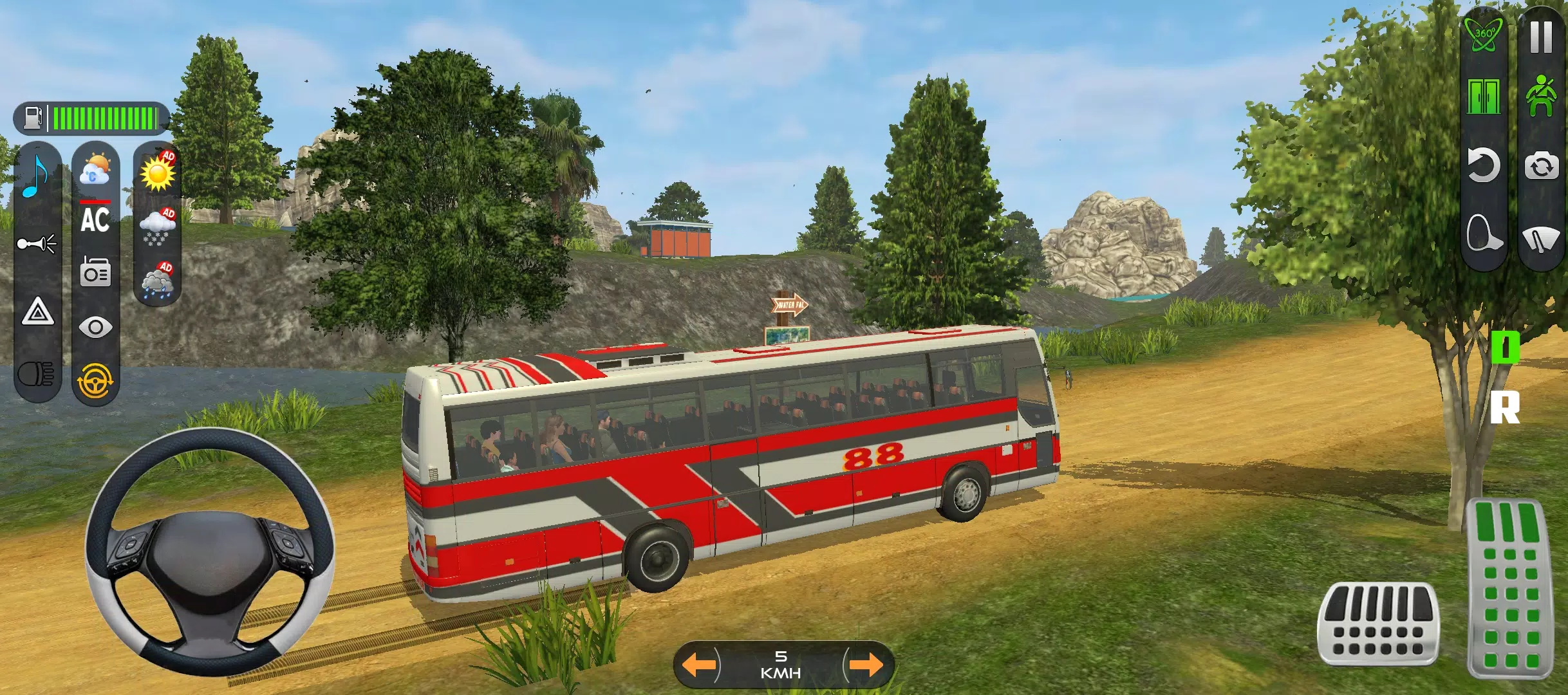 Offroad Bus: Coach Bus Driving 스크린샷 2