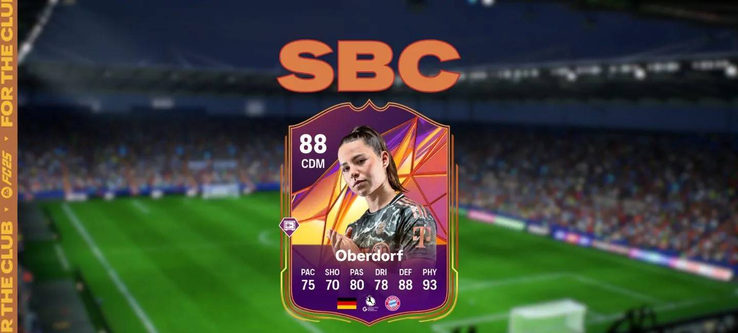 EA FC 25 এ Lena Oberdorf SBC কিভাবে করবেন এবং এটা কি মূল্যবান?