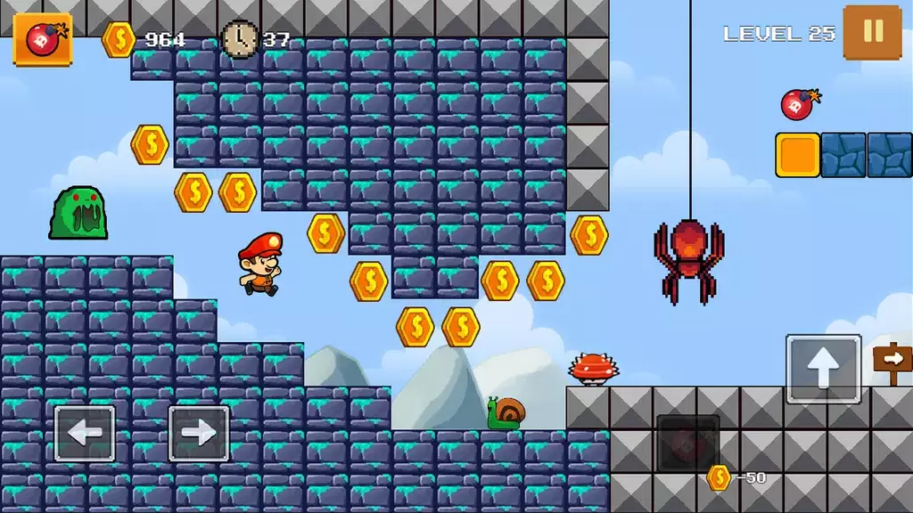 Super Dan’s World - Run Game Tangkapan skrin 3