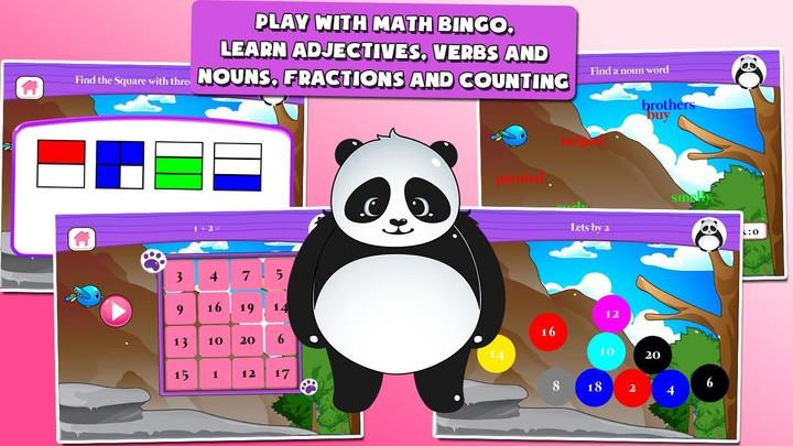 Panda 1st-Grade Learning Games Captura de pantalla 1