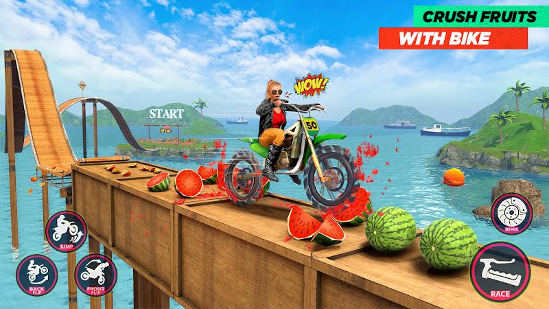 Bike Race 3D: Bike Stunt Games Captura de pantalla 3