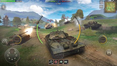 Battle Tanks: Online War games ภาพหน้าจอ 0