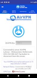 AirVPN Eddie Client GUI Ảnh chụp màn hình 2