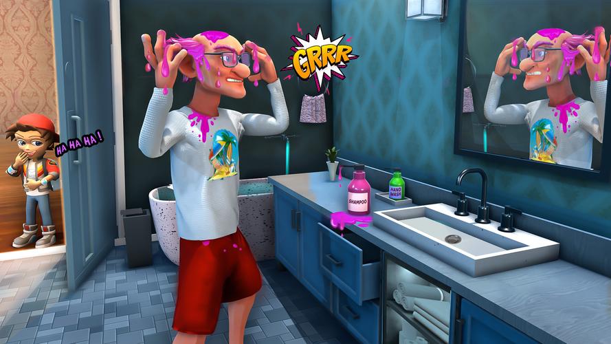 Virtual Angry Dad Simulator Captura de pantalla 3