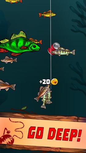 Fishing: Mutant Fish Zone! Capture d'écran 1
