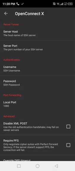 OpenConnect X for Android應用截圖第1張
