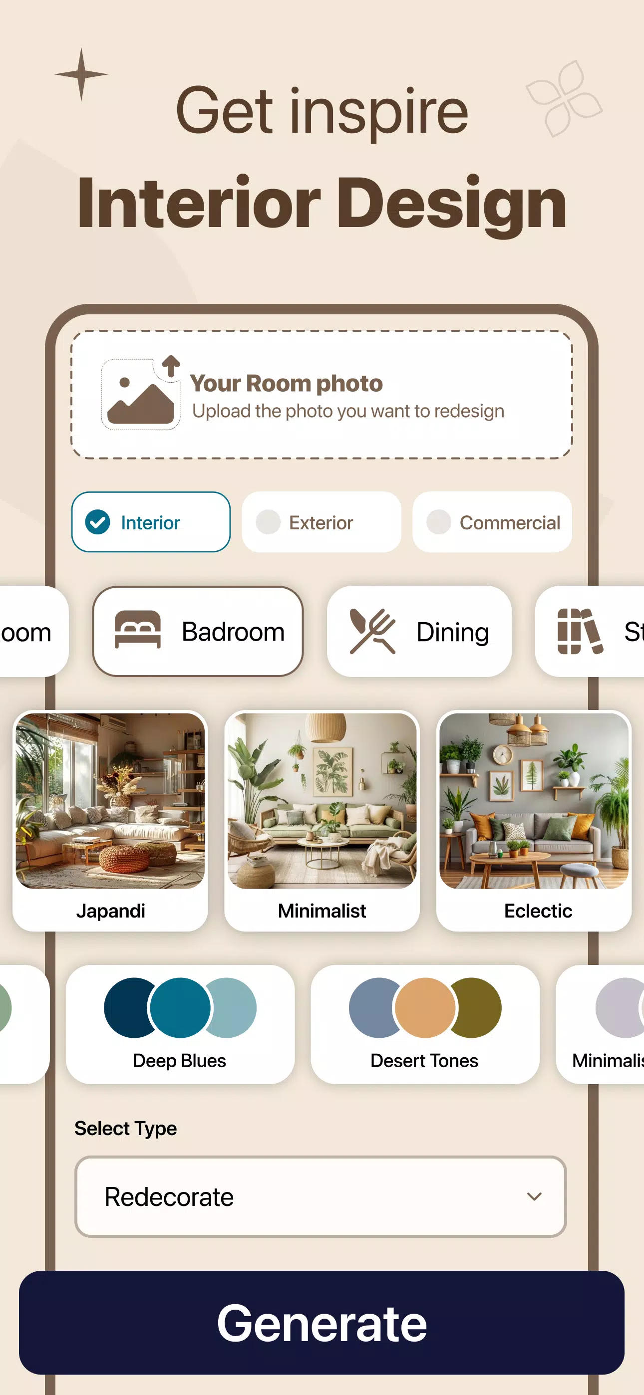 AI Room Planner & Home Design應用截圖第2張