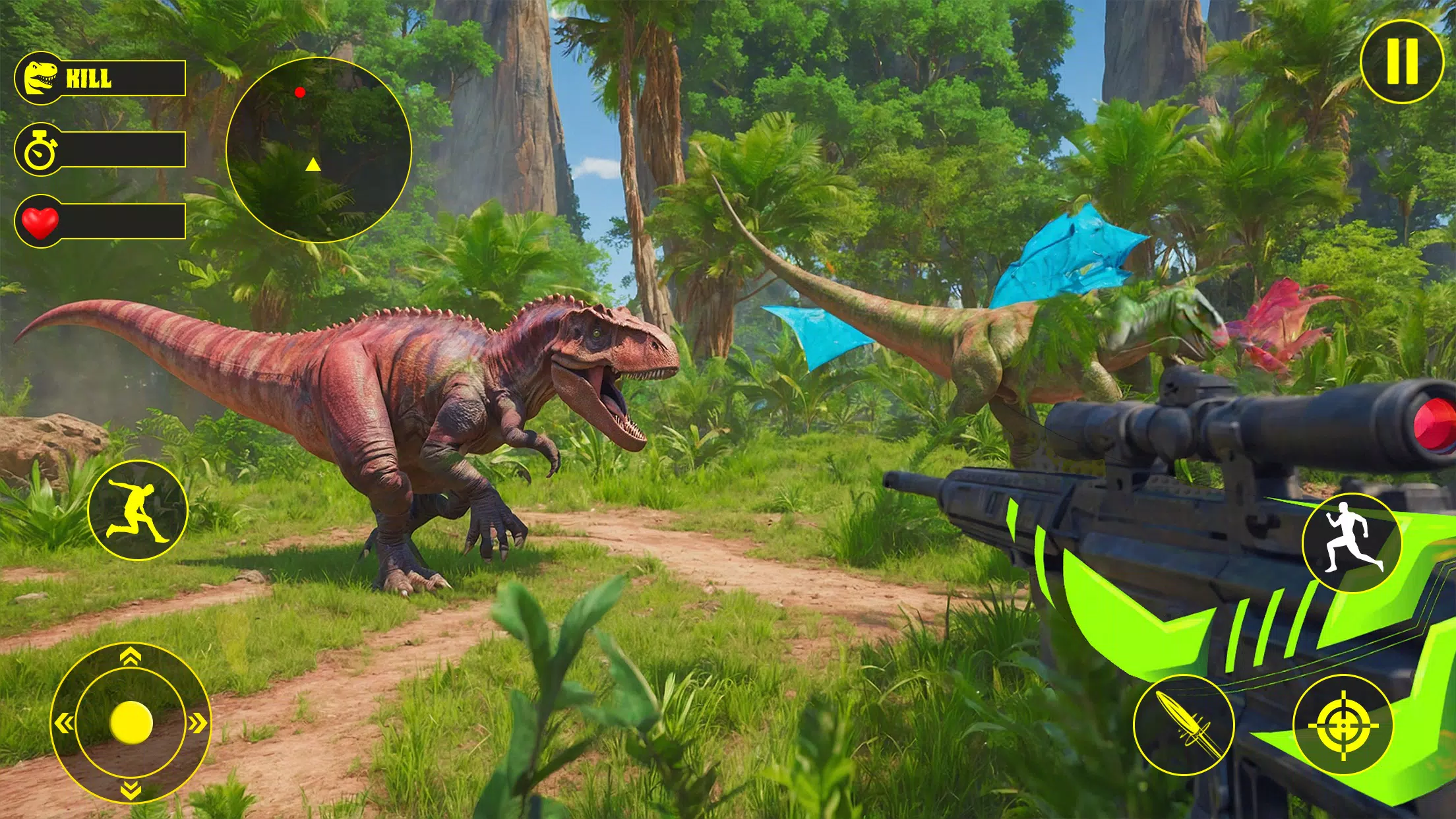 Deadly Dino Survival Simulator ဖန်သားပြင်ဓာတ်ပုံ 0