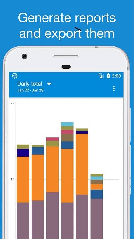 aTimeLogger Pro Capture d'écran 3