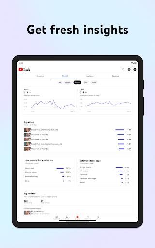 YouTube Studio ภาพหน้าจอ 1
