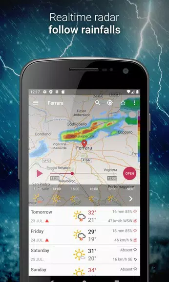 3B Meteo - Weather Forecasts Ảnh chụp màn hình 1
