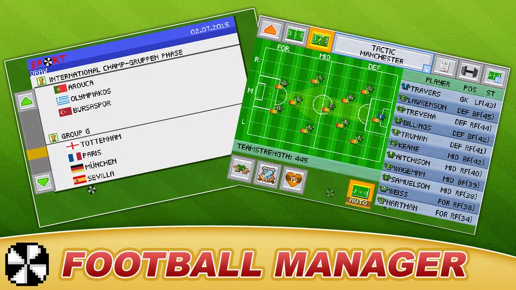 Soccer Pocket Manager Tangkapan skrin 0
