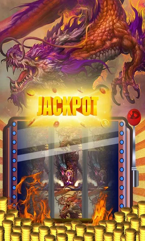 Schermata Dragon Casino Slots: Golden Flames of Vegas 1