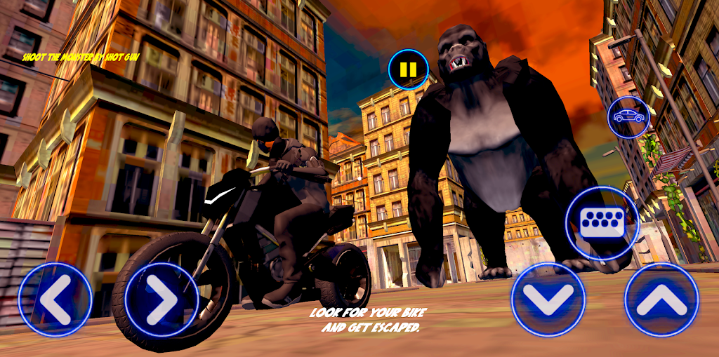 Gorilla Kong Kaiju City Beasts Screenshot 2