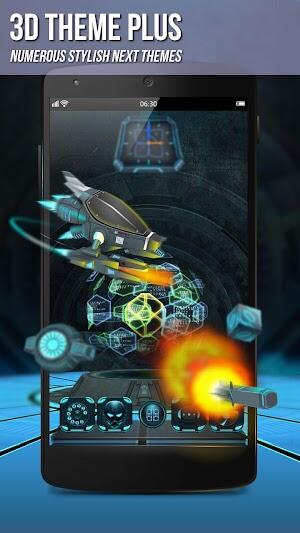 Next Launcher 3D Shell Zrzut ekranu 1