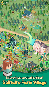 Solitaire Farm Village Mod ภาพหน้าจอ 1