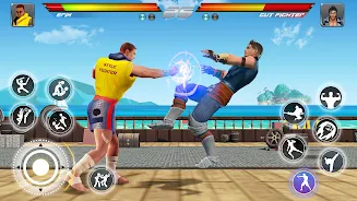 Karate Fighting Boxing Game 3D Capture d'écran 1