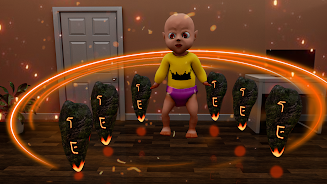 Scary Baby Pink Horror Game 3D Capture d'écran 0