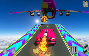 Rocket Car Racing Stunts ภาพหน้าจอ 1