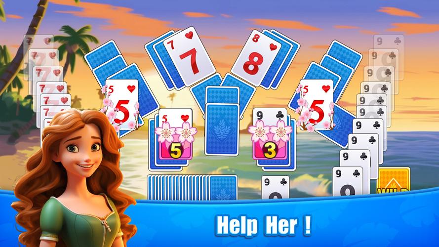 Cooking Solitaire TriPeaks應用截圖第0張
