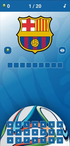 Soccer Quiz: Guess the Logo Скриншот 0