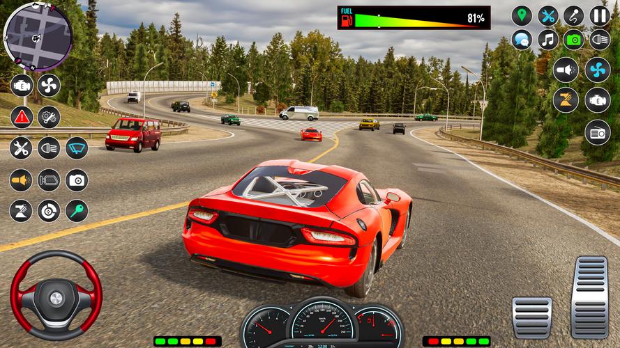 Real Car 3D Driving: Race City Captura de tela 2