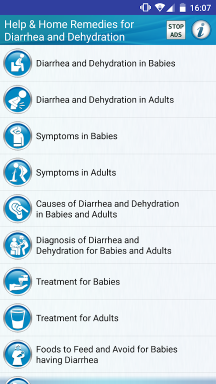 Diarrhea and Dehydration Help Captura de tela 0