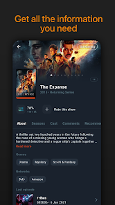 Schermata Moviebase: Trakt Movie Tracker 2