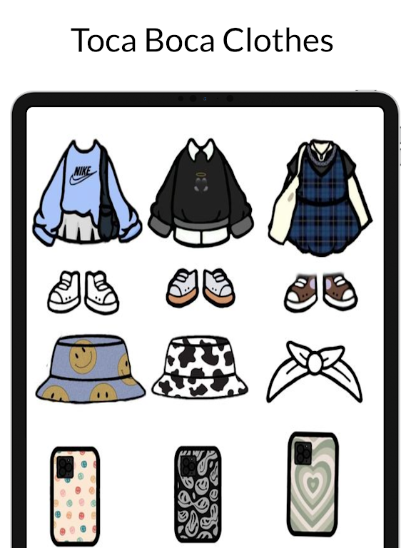 Toca Boca Clothes Ideas Screenshot 1